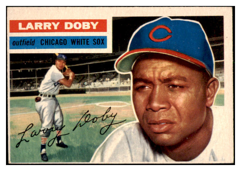 1956 Topps Baseball #250 Larry Doby White Sox EX 524903