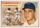 1956 Topps Baseball #025 Ted Kluszewski Reds EX White 524912