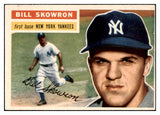 1956 Topps Baseball #061 Bill Skowron Yankees EX White 524914