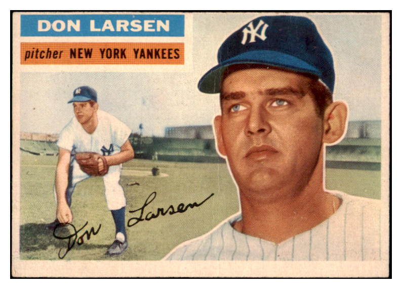 1956 Topps Baseball #332 Don Larsen Yankees VG-EX 524929