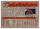 1957 Topps Baseball #122 Ken Boyer Cardinals EX 524945