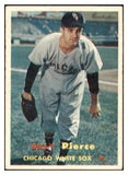 1957 Topps Baseball #160 Billy Pierce White Sox EX 524948