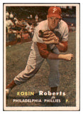 1957 Topps Baseball #015 Robin Roberts Phillies EX 524952