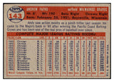 1957 Topps Baseball #143 Andy Pafko Braves VG-EX 524954