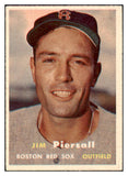 1957 Topps Baseball #075 Jimmy Piersall Red Sox VG-EX 524986
