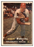 1957 Topps Baseball #015 Robin Roberts Phillies EX+/EX-MT 524992