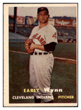 1957 Topps Baseball #040 Early Wynn Indians VG-EX 524995