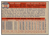 1957 Topps Baseball #070 Richie Ashburn Phillies VG-EX 525006