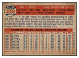 1957 Topps Baseball #348 Jim Hearn Phillies VG 525036