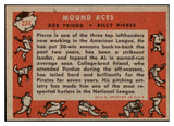 1958 Topps Baseball #334 Bob Friend Billy Pierce VG-EX 525059