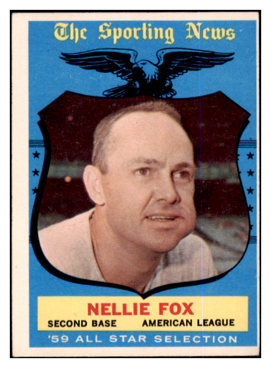 1959 Topps Baseball #556 Nellie Fox A.S. White Sox VG-EX 525077