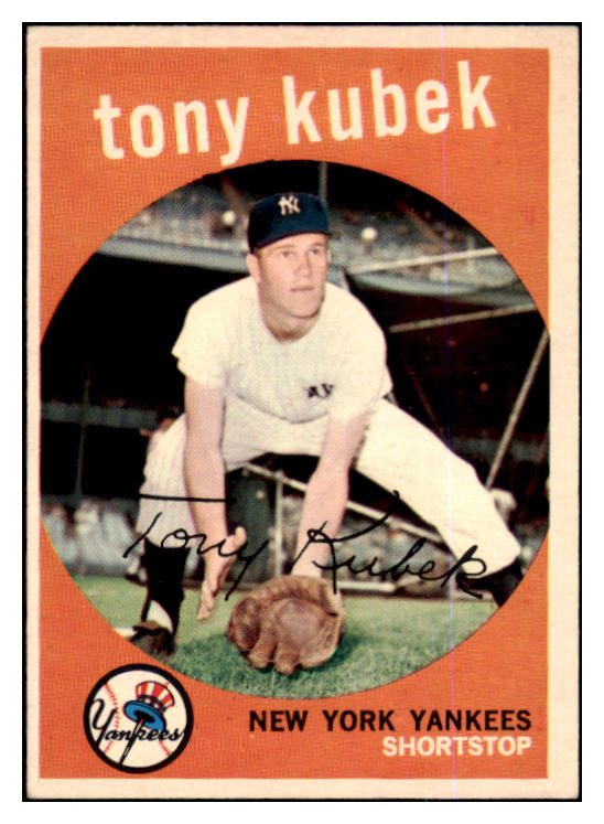 1959 Topps Baseball #505 Tony Kubek Yankees EX+/EX-MT 525081