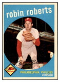 1959 Topps Baseball #352 Robin Roberts Phillies VG-EX 525084