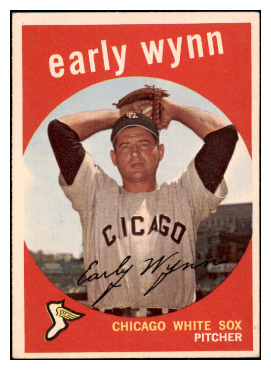 1959 Topps Baseball #260 Early Wynn White Sox VG-EX 525085