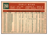 1959 Topps Baseball #260 Early Wynn White Sox VG-EX 525085