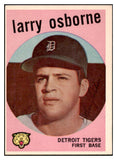 1959 Topps Baseball #524 Larry Osborne Tigers EX 525090