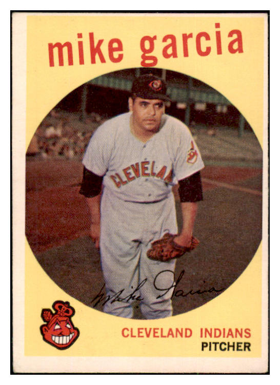 1959 Topps Baseball #516 Mike Garcia Indians VG-EX 525095