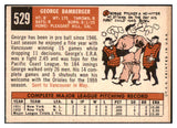 1959 Topps Baseball #529 George Bamberger Orioles EX 525097