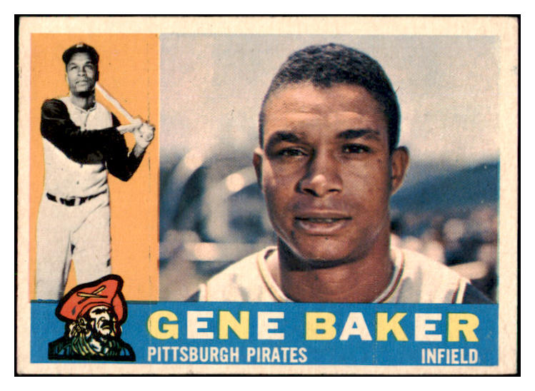 1960 Topps Baseball #530 Gene Baker Pirates VG-EX 525108