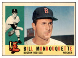 1960 Topps Baseball #544 Bill Monbouquette Red Sox EX 525112