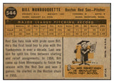 1960 Topps Baseball #544 Bill Monbouquette Red Sox EX 525112