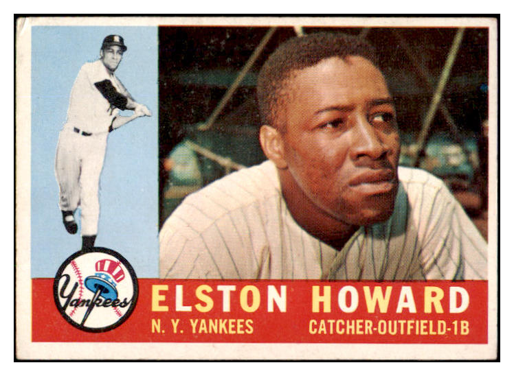 1960 Topps Baseball #065 Elston Howard Yankees EX 525116