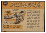 1960 Topps Baseball #559 Luis Aparicio A.S. White Sox EX 525120