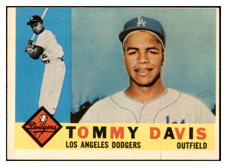 1960 Topps Baseball #509 Tommy Davis Dodgers VG-EX 525123