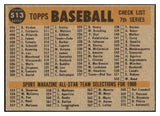 1960 Topps Baseball #513 Chicago Cubs Team VG 525128