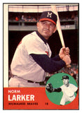 1963 Topps Baseball #536 Norm Larker Braves VG-EX 525134