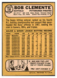 1968 Topps Baseball #150 Roberto Clemente Pirates EX 525182