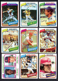 1980 Topps Baseball Complete Set EX-MT Henderson Ryan Smith 525207