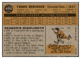 1960 Topps Baseball #490 Frank Robinson Reds VG-EX 525212