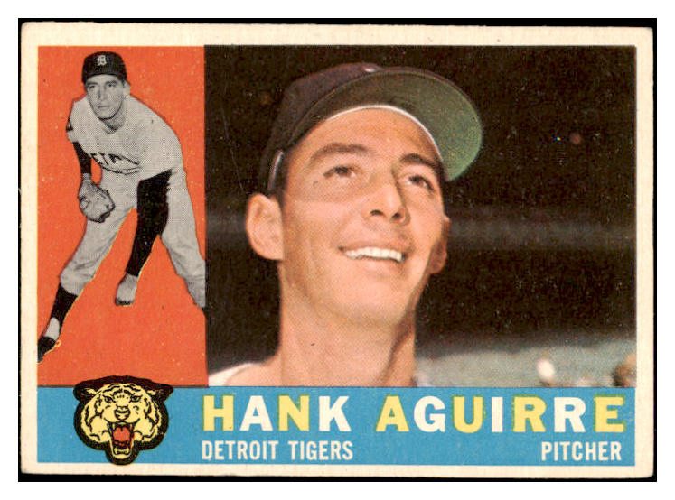 1960 Topps Baseball #546 Hank Aguirre Tigers VG-EX 525213