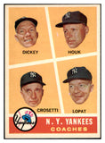 1960 Topps Baseball #465 Bill Dickey Yankees NR-MT 525230