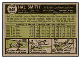 1961 Topps Baseball #549 Hal Smith Cardinals NR-MT 525237