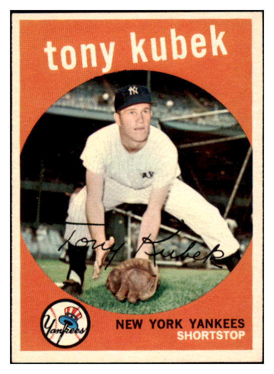 1959 Topps Baseball #505 Tony Kubek Yankees NR-MT 525239