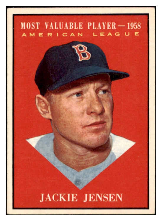 1961 Topps Baseball #476 Jackie Jensen MVP Red Sox NR-MT 525242