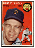 1954 Topps Baseball #025 Harvey Kuenn Tigers EX 525247