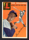 1954 Topps Baseball #001 Ted Williams Red Sox VG-EX 525282