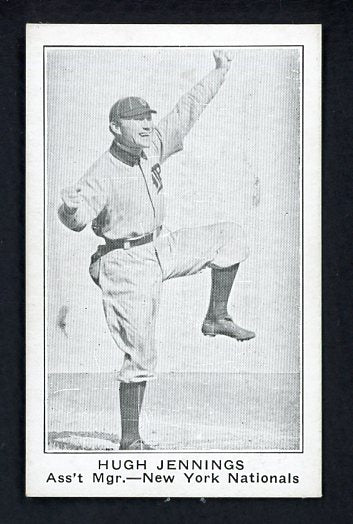 1921 E121 American Caramel Hugh Jennings Tigers EX-MT 525285
