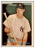 1957 Topps Baseball #290 Andy Carey Yankees EX-MT 525297