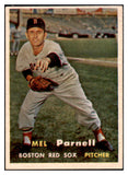 1957 Topps Baseball #313 Mel Parnell Red Sox EX-MT 525302