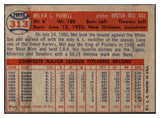 1957 Topps Baseball #313 Mel Parnell Red Sox EX-MT 525302