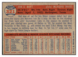 1957 Topps Baseball #321 Red Murff Braves EX-MT 525303