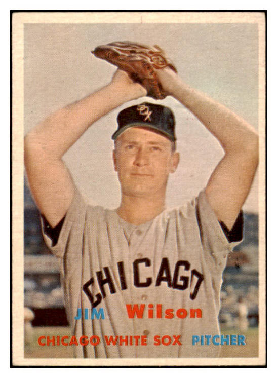 1957 Topps Baseball #330 Jim Wilson White Sox EX-MT 525305