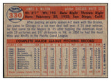 1957 Topps Baseball #330 Jim Wilson White Sox EX-MT 525305