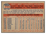 1957 Topps Baseball #350 Eddie Miksis Cardinals EX-MT 525311