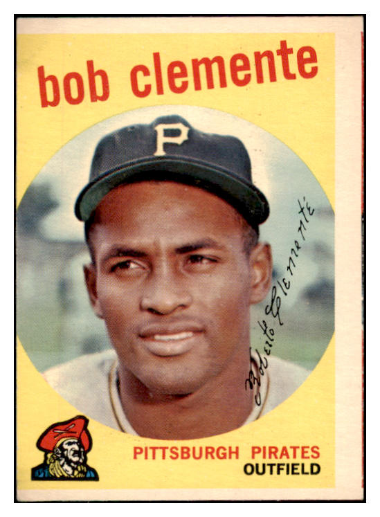 1959 Topps Baseball #478 Roberto Clemente Pirates VG 525313