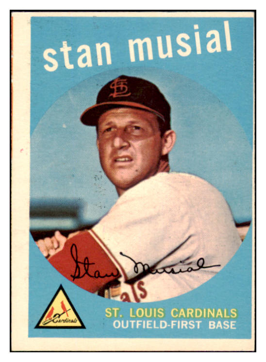 1959 Topps Baseball #150 Stan Musial Cardinals VG 525320